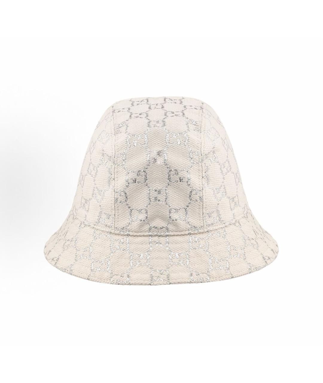 GUCCI Бежевая хлопковая панама, фото 2
