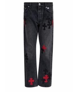 CHROME HEARTS Прямые джинсы