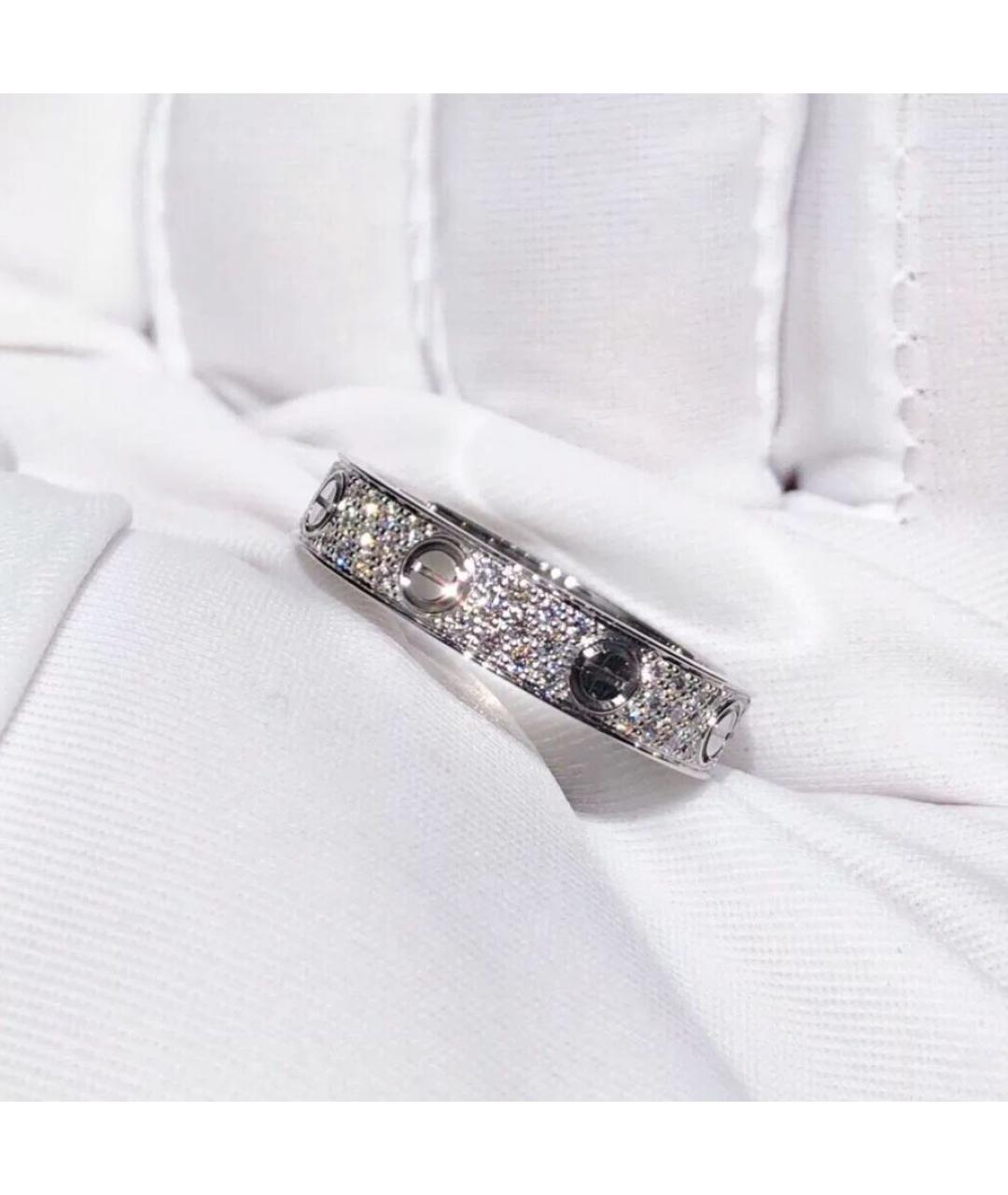 CARTIER Кольцо из белого золота, фото 4