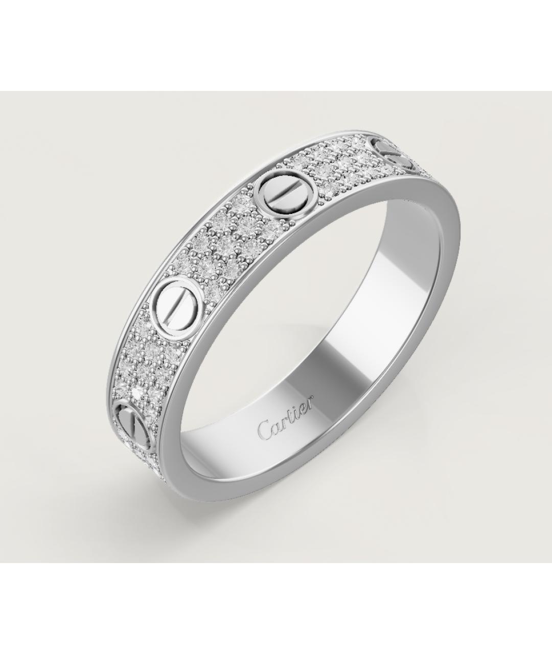 CARTIER Кольцо из белого золота, фото 7