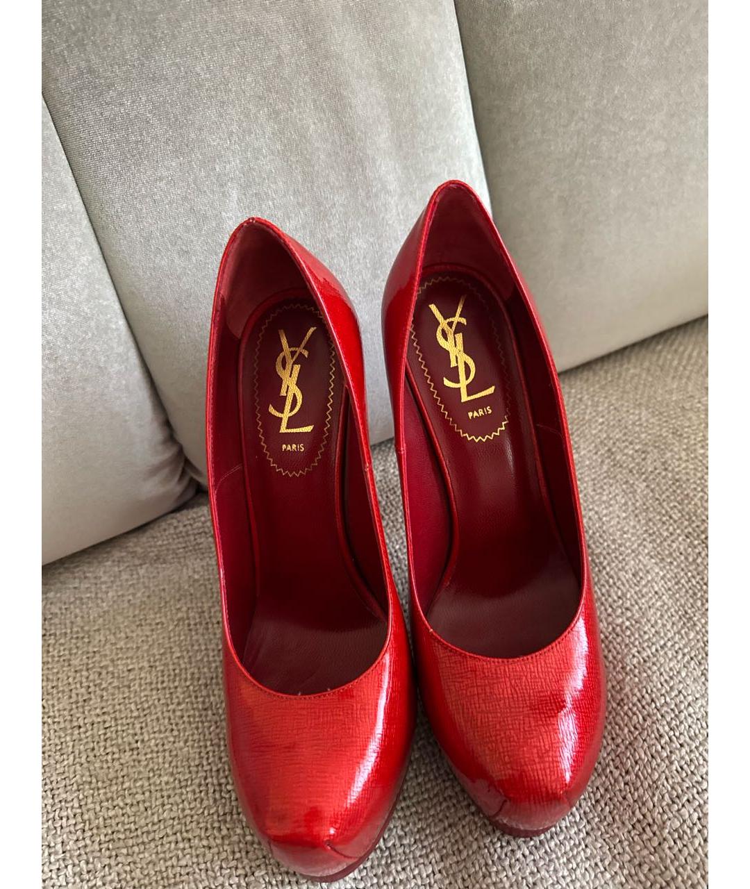 SAINT LAURENT Мульти неопреновые туфли, фото 4