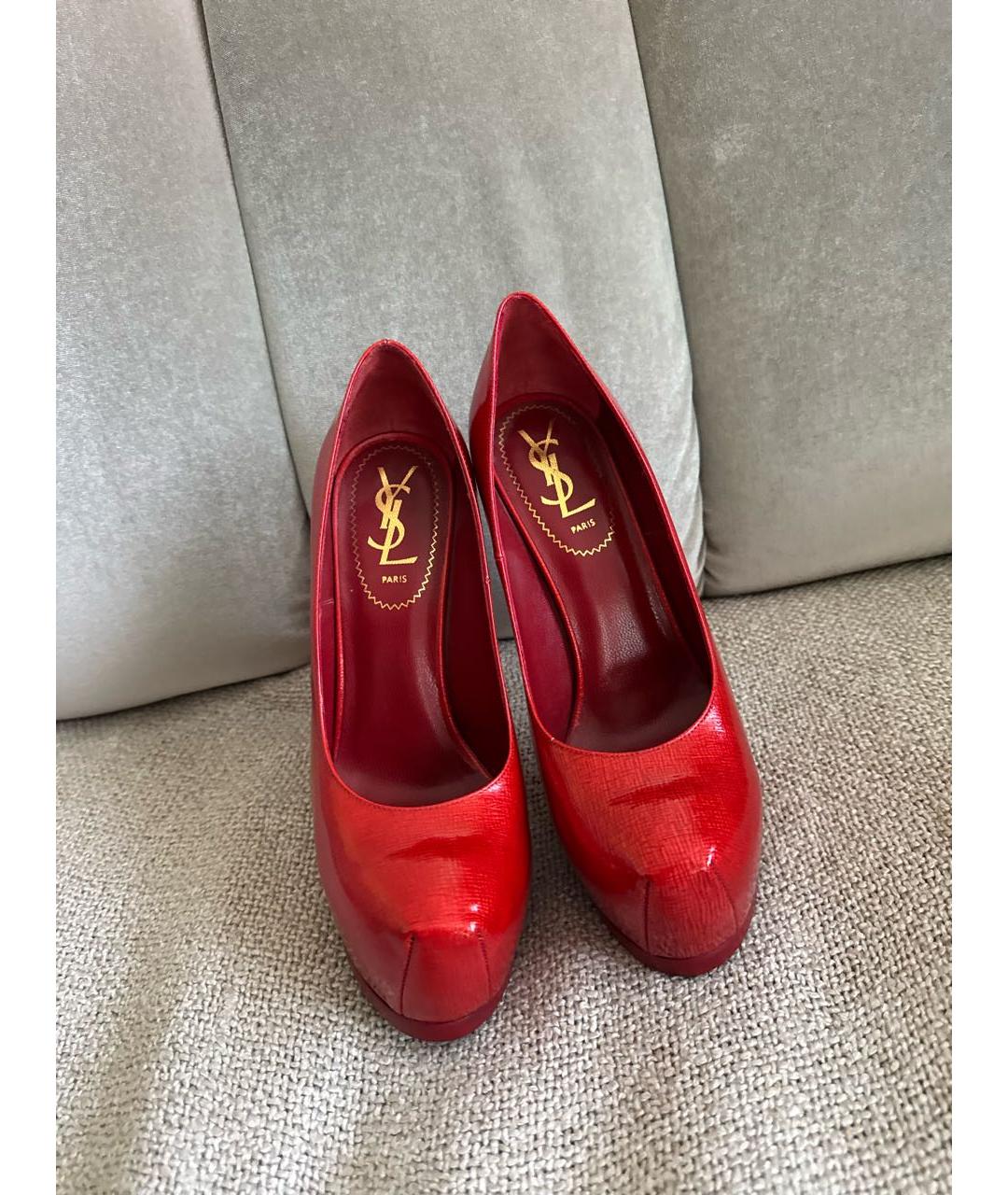 SAINT LAURENT Мульти неопреновые туфли, фото 2