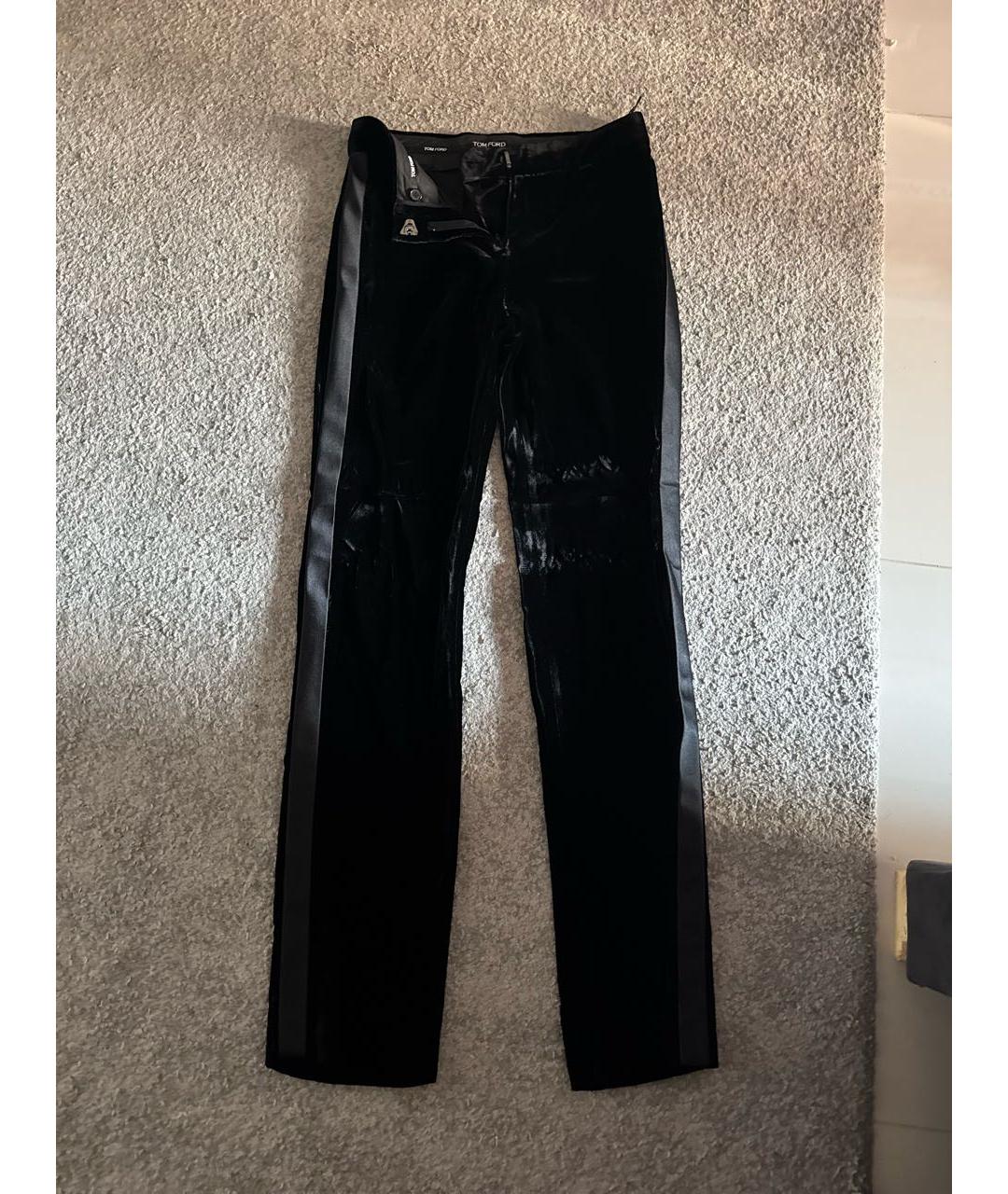 TOM FORD Черные брюки узкие, фото 7