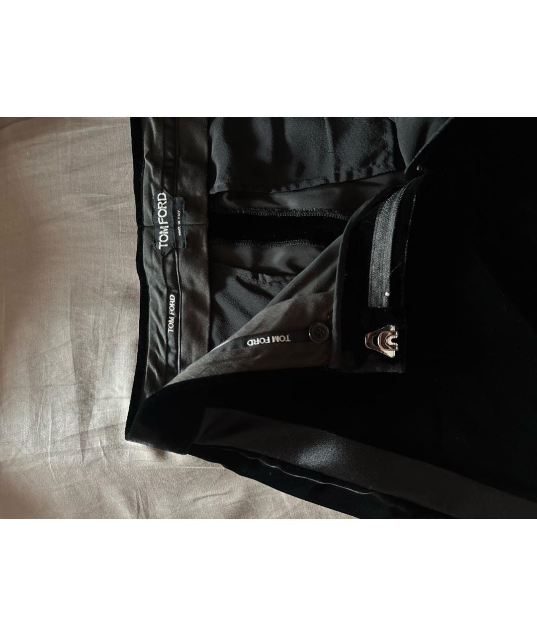 TOM FORD Черные брюки узкие, фото 4