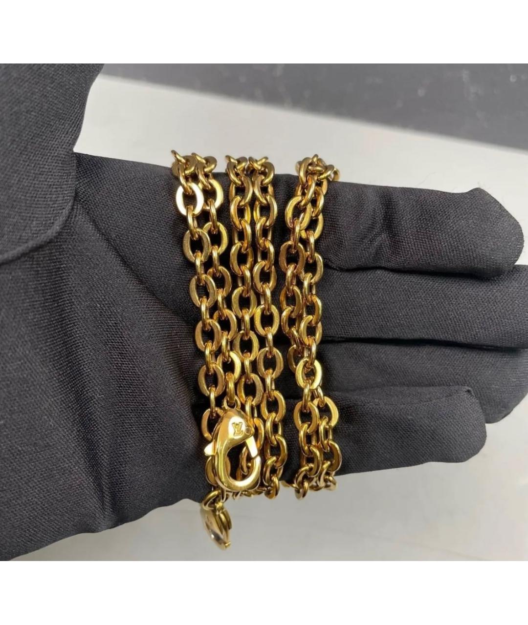 LOUIS VUITTON Коралловая кожаная сумка через плечо, фото 5
