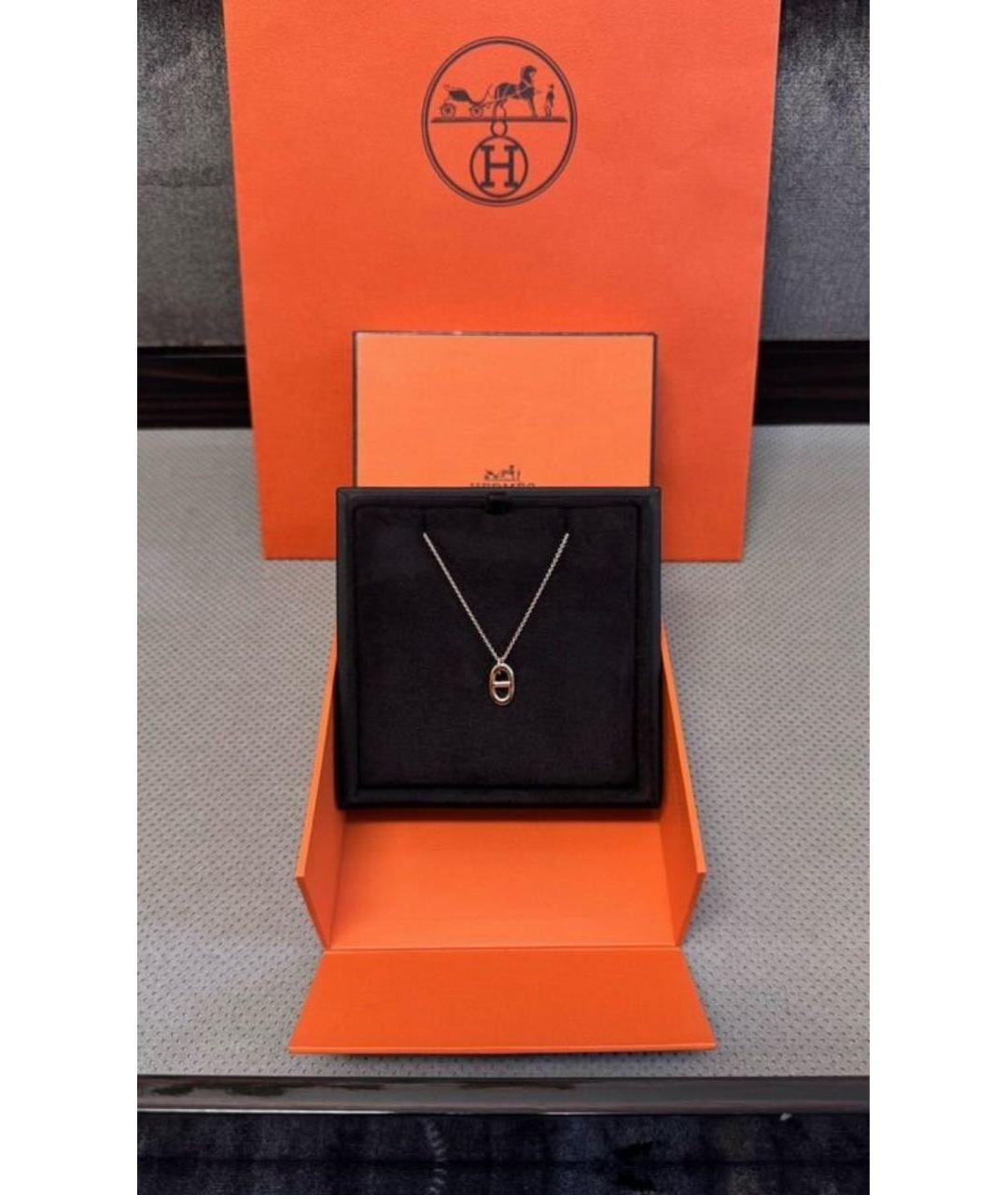 HERMES Золотая подвеска из розового золота, фото 2