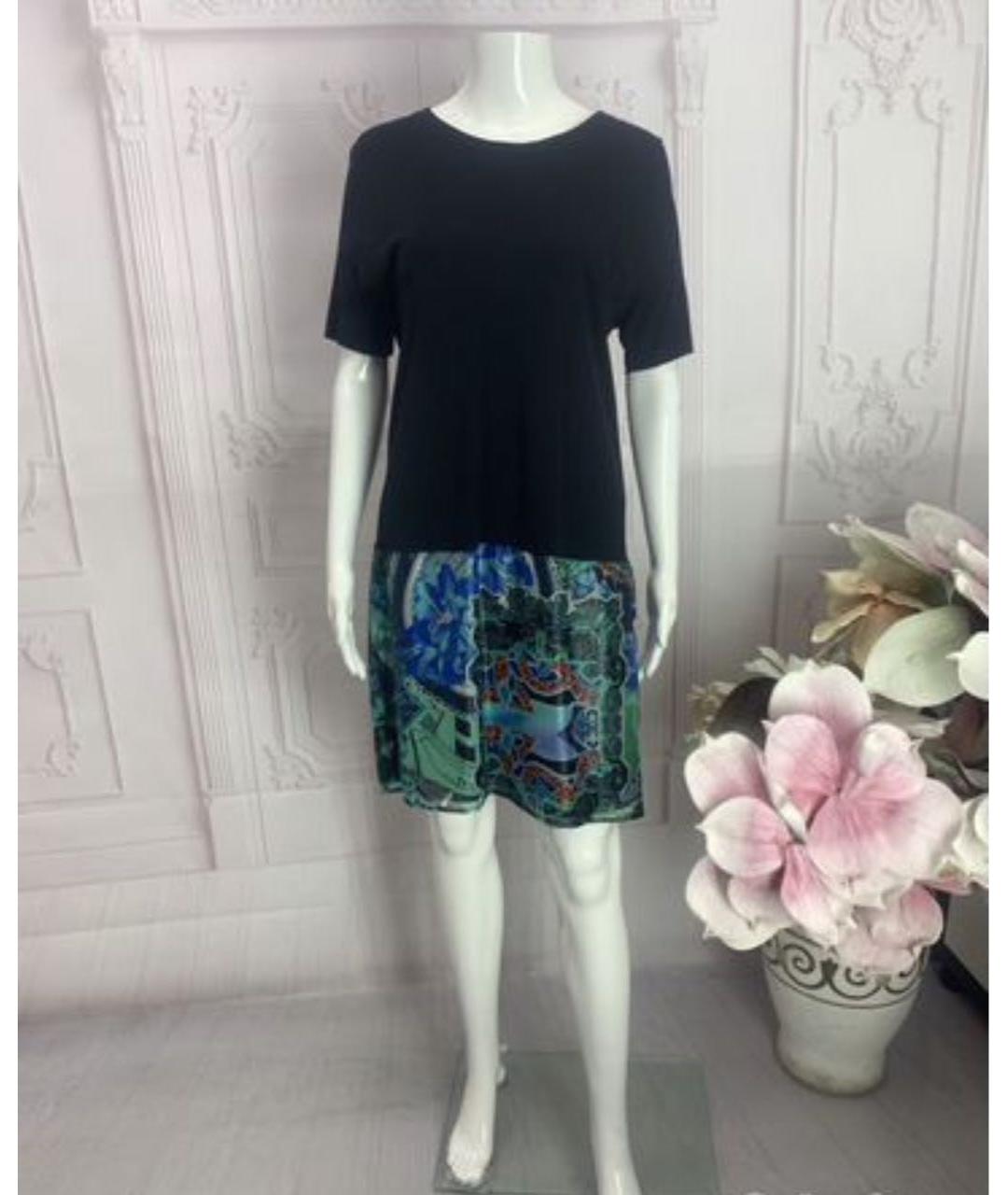 VERSACE JEANS COUTURE Мульти вискозное повседневное платье, фото 5