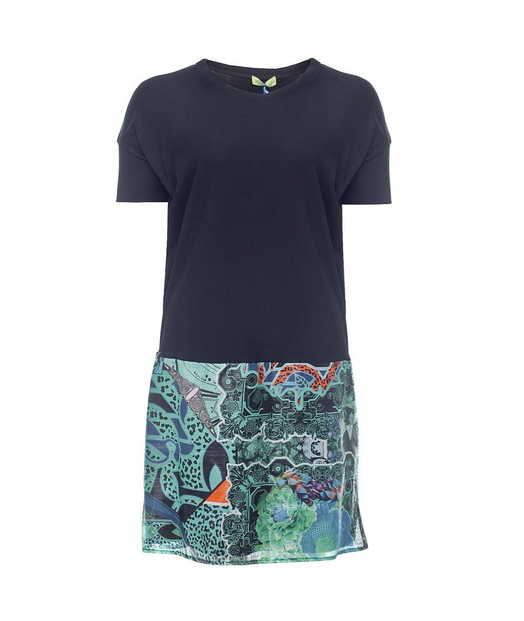 VERSACE JEANS COUTURE Мульти вискозное повседневное платье, фото 1