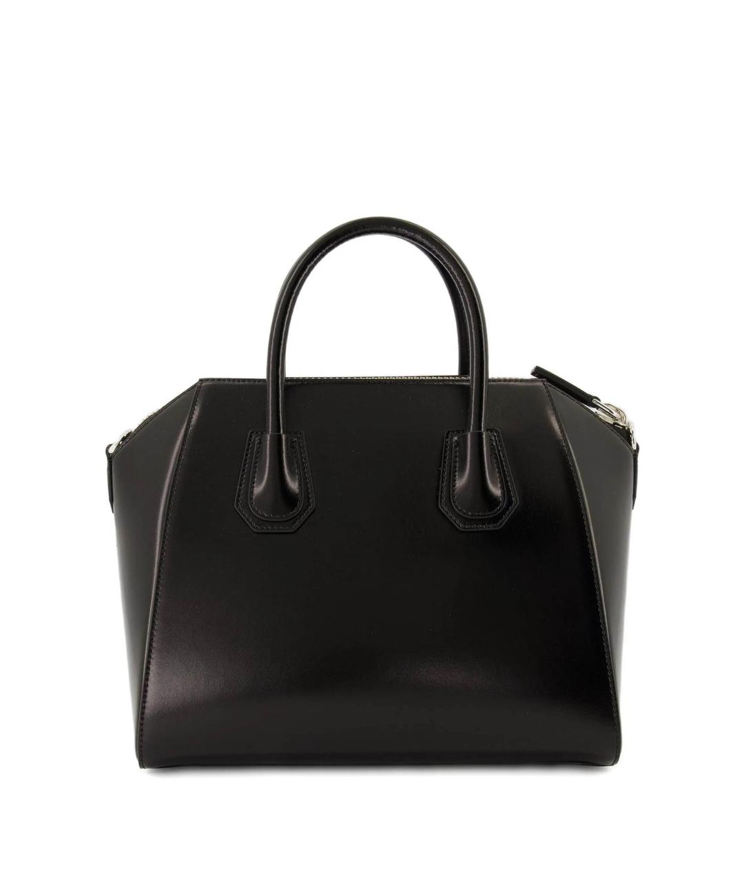 GIVENCHY Черная кожаная сумка тоут, фото 2