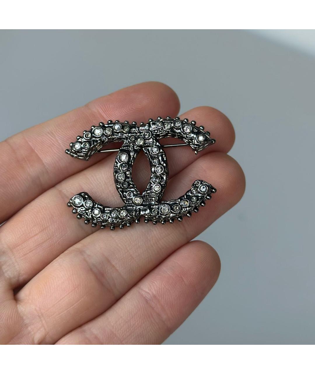 CHANEL Металлическая булавка / брошь, фото 4