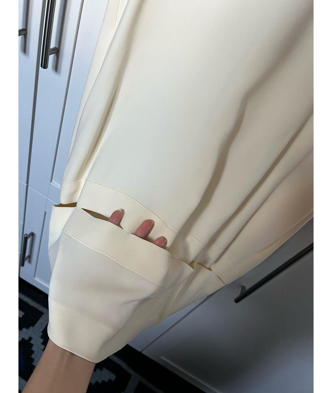 STELLA MCCARTNEY Бежевое вискозное коктейльное платье, фото 4