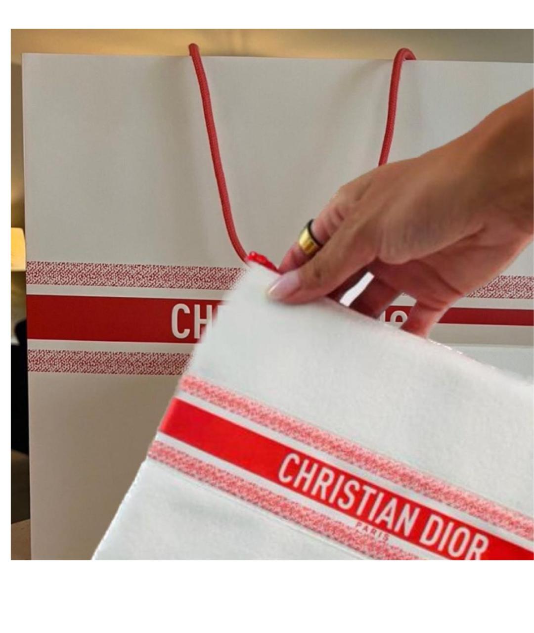 CHRISTIAN DIOR Белая косметичка, фото 5