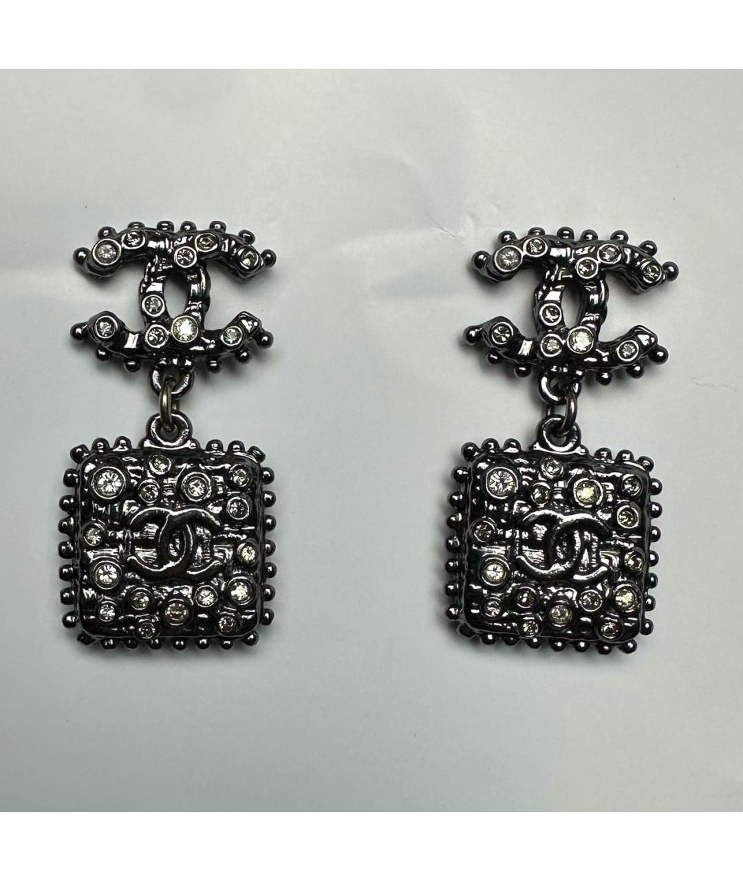 CHANEL Металлические серьги, фото 7