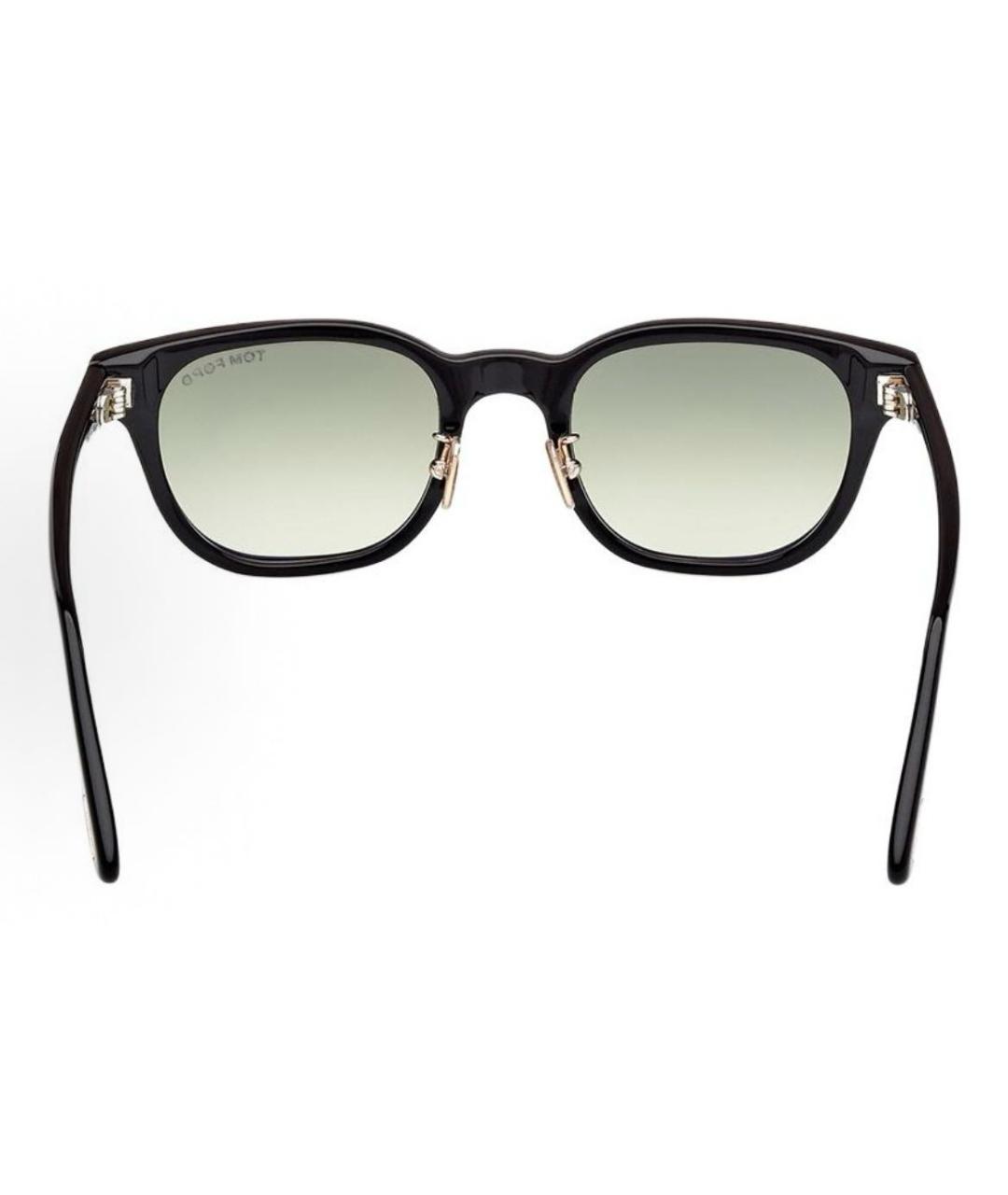TOM FORD Черные пластиковые солнцезащитные очки, фото 5