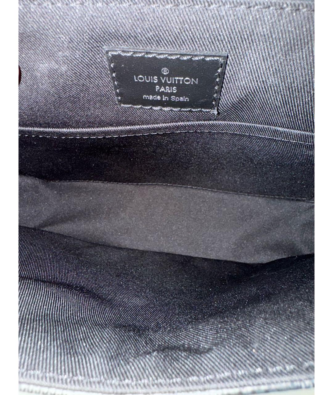 LOUIS VUITTON Черная сумка на плечо, фото 7
