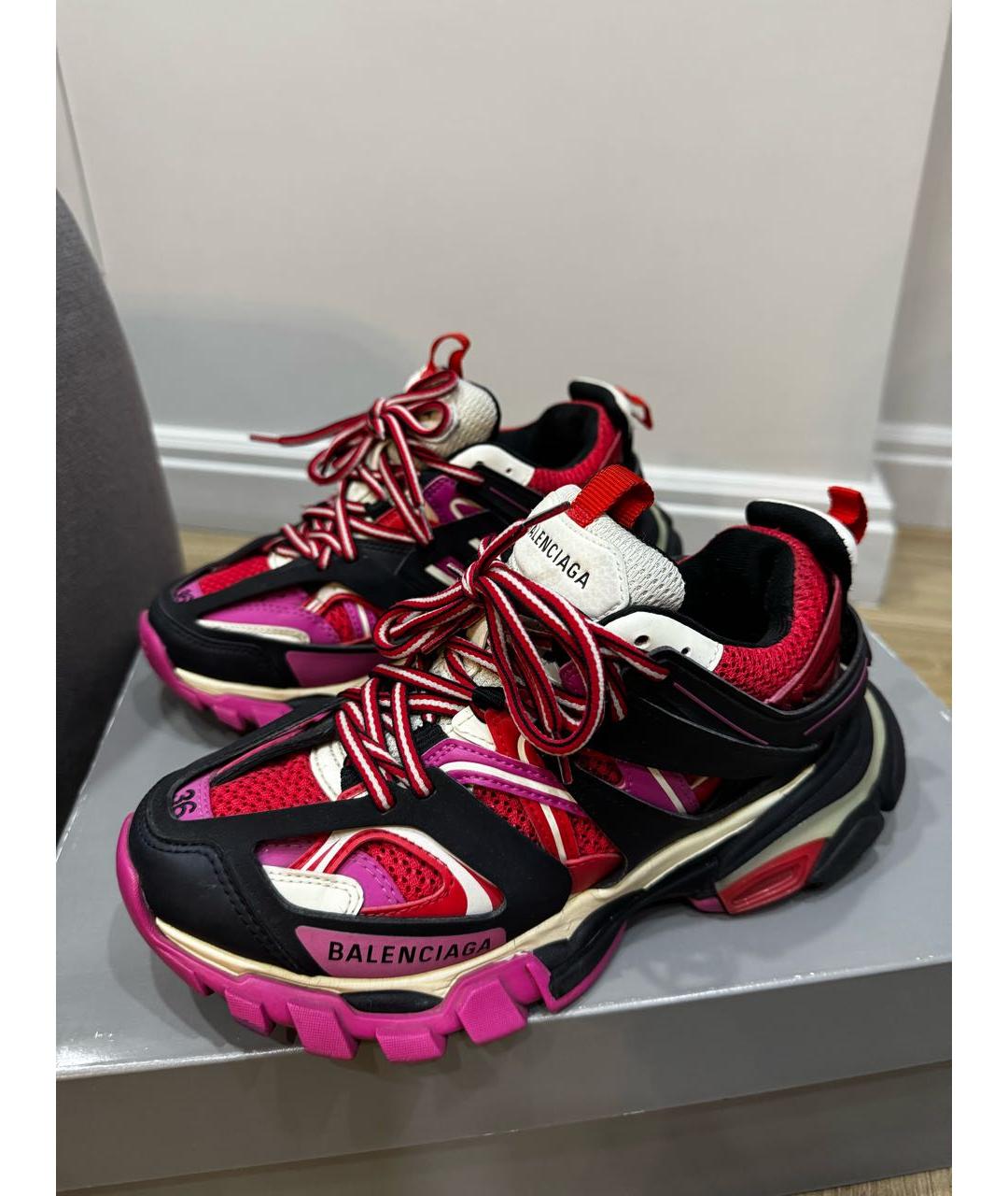BALENCIAGA Розовые кроссовки, фото 7