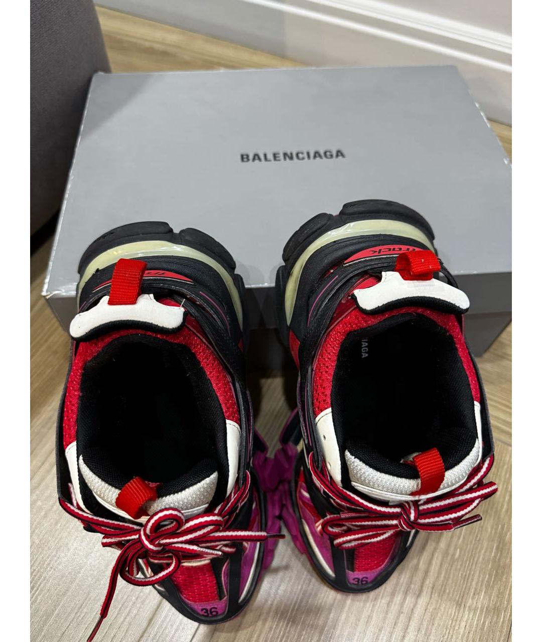 BALENCIAGA Розовые кроссовки, фото 4