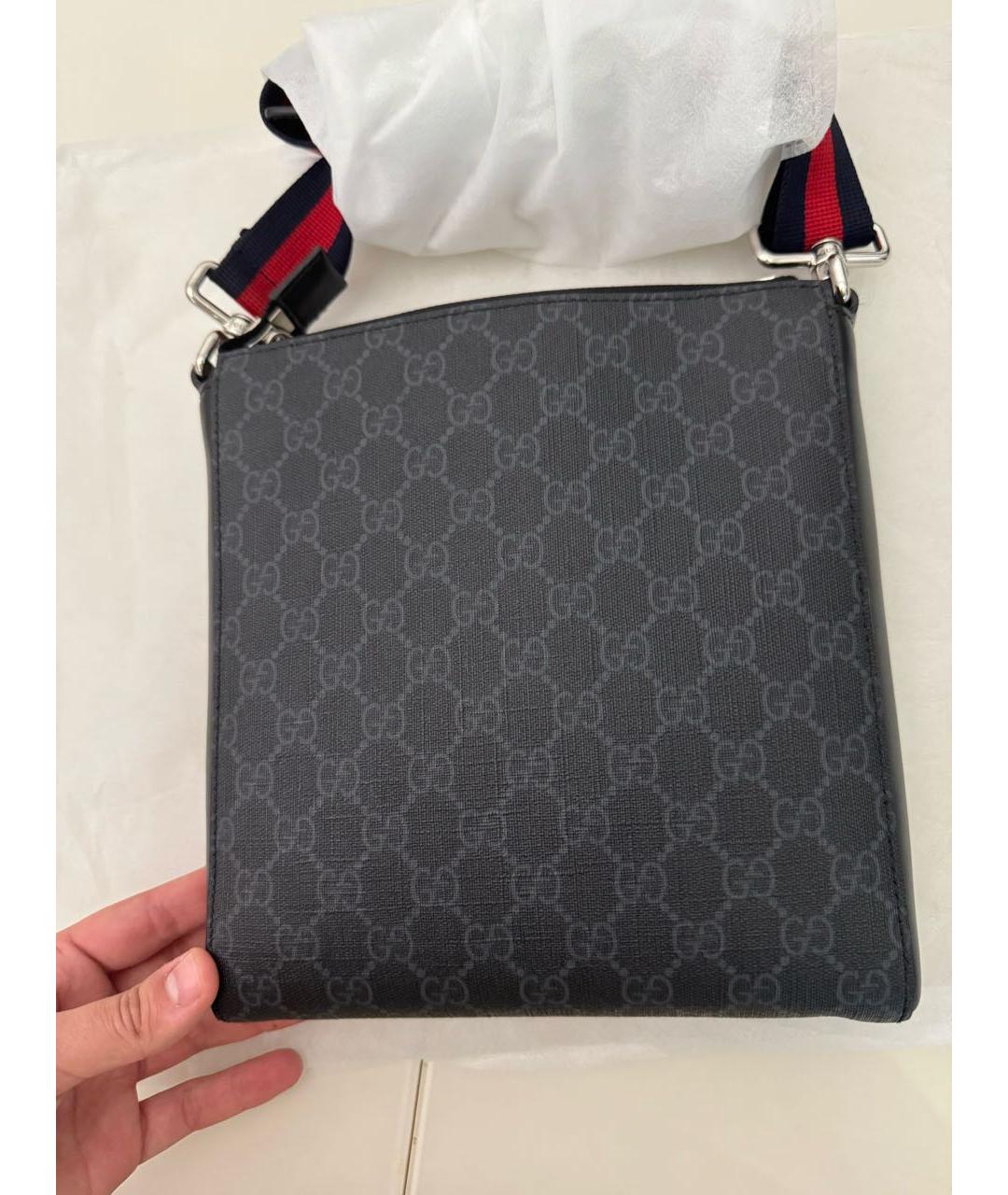 GUCCI Черная сумка на плечо, фото 2