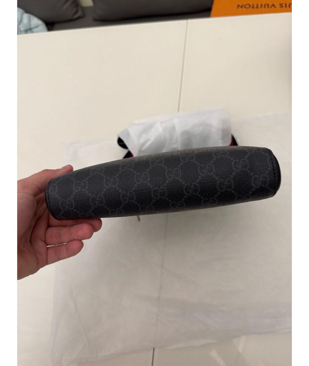 GUCCI Черная сумка на плечо, фото 5