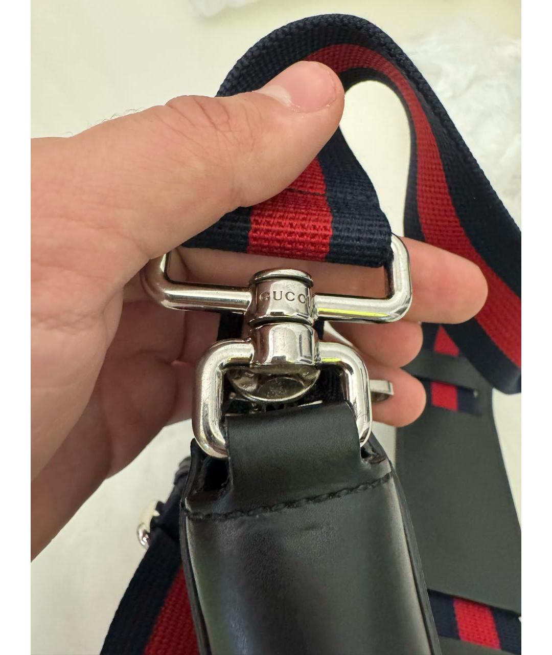 GUCCI Черная сумка на плечо, фото 7