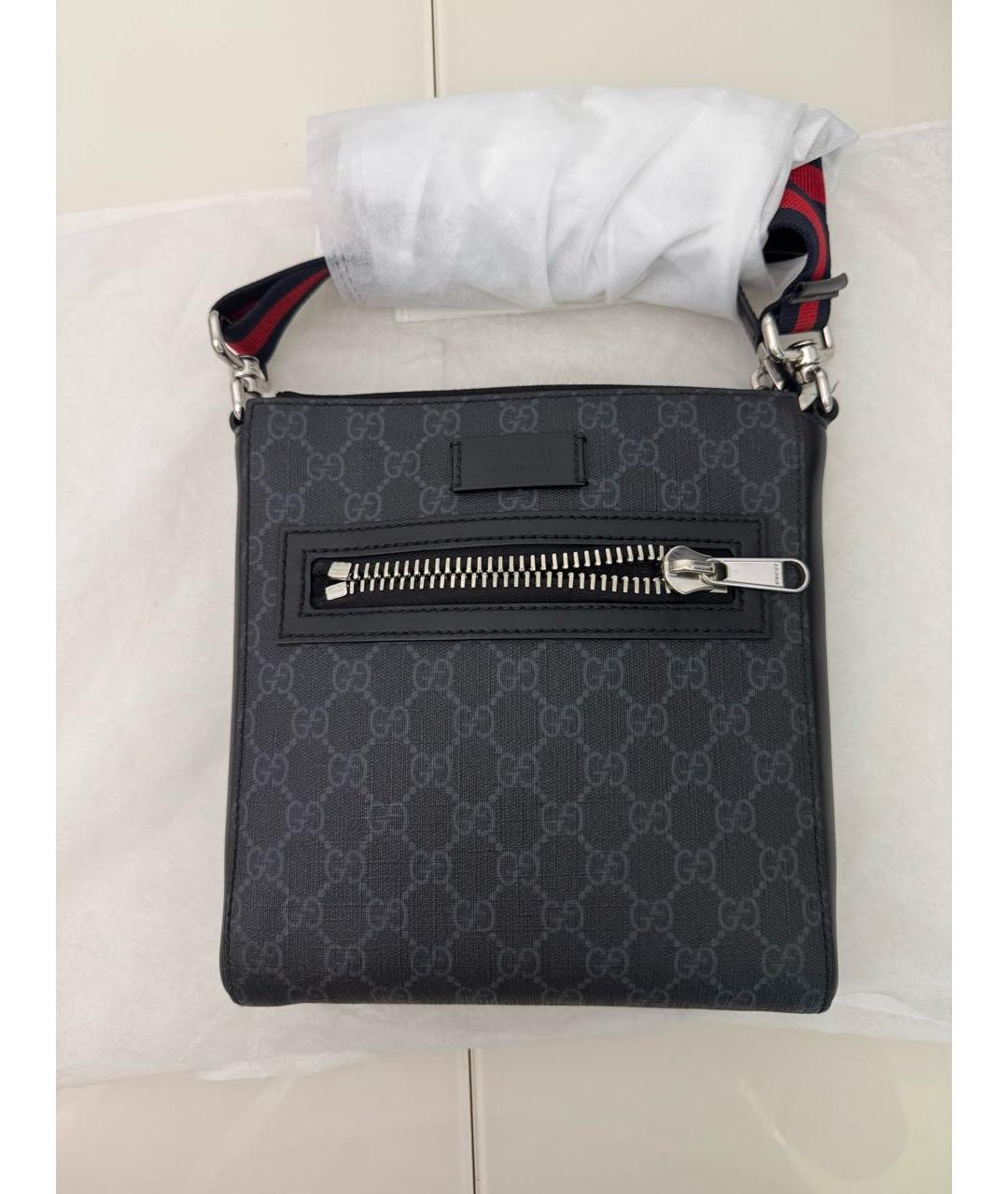 GUCCI Черная сумка на плечо, фото 9