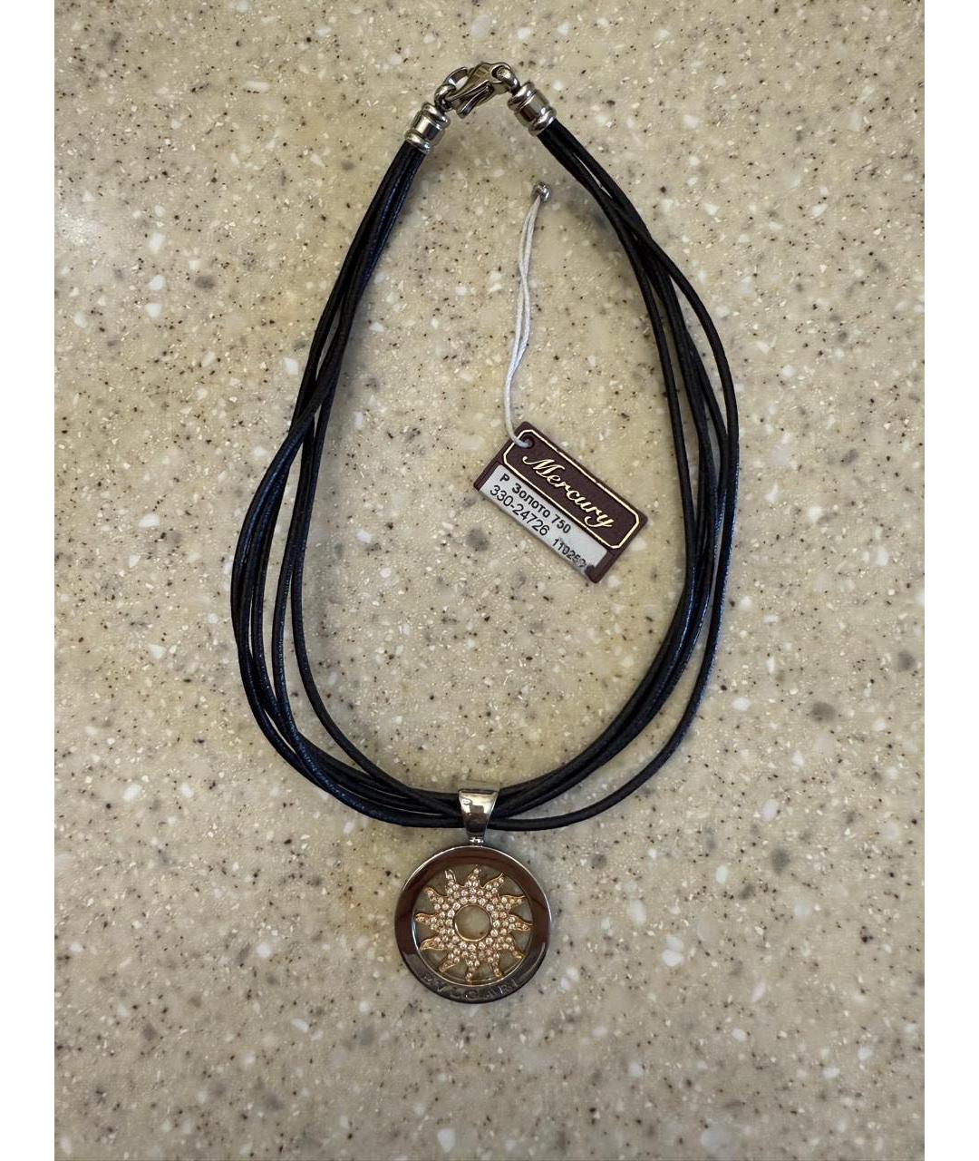 BVLGARI Золотая подвеска из желтого золота, фото 2