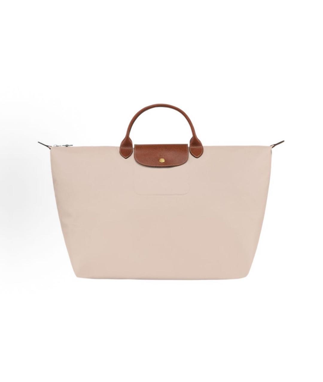 LONGCHAMP Белая сумка тоут, фото 3