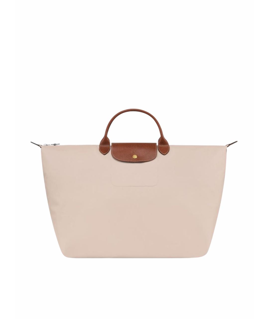 LONGCHAMP Белая сумка тоут, фото 1