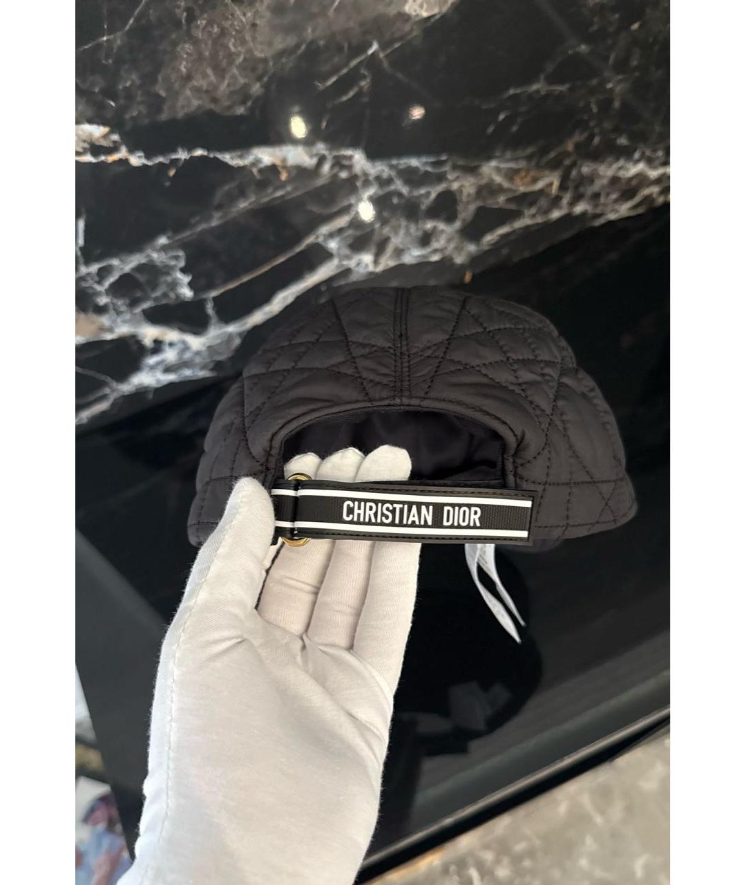 CHRISTIAN DIOR Черная кепка, фото 5