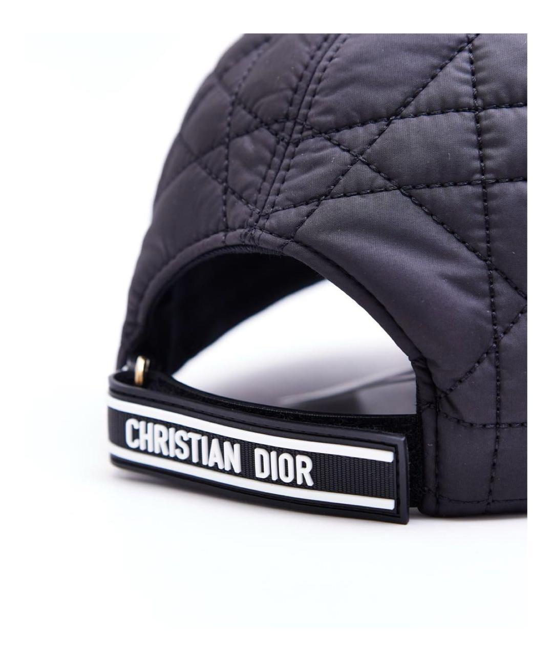 CHRISTIAN DIOR Черная кепка, фото 3