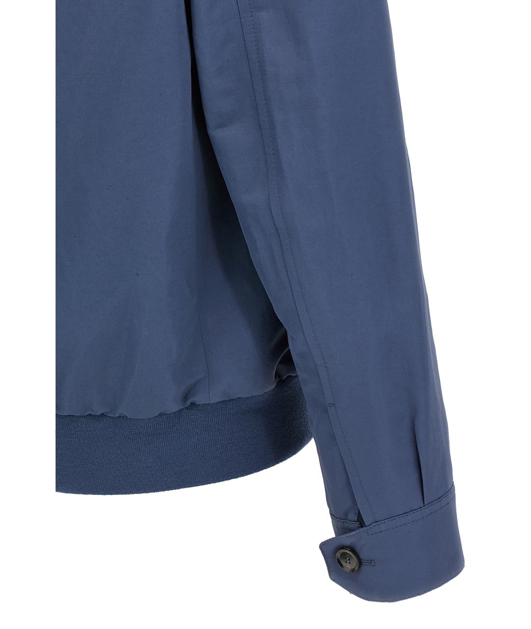 BRIONI Синяя льняная куртка, фото 4