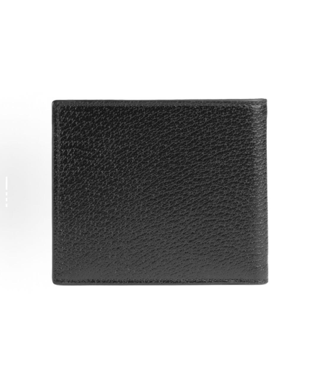 GUCCI Черный кожаный кошелек, фото 3