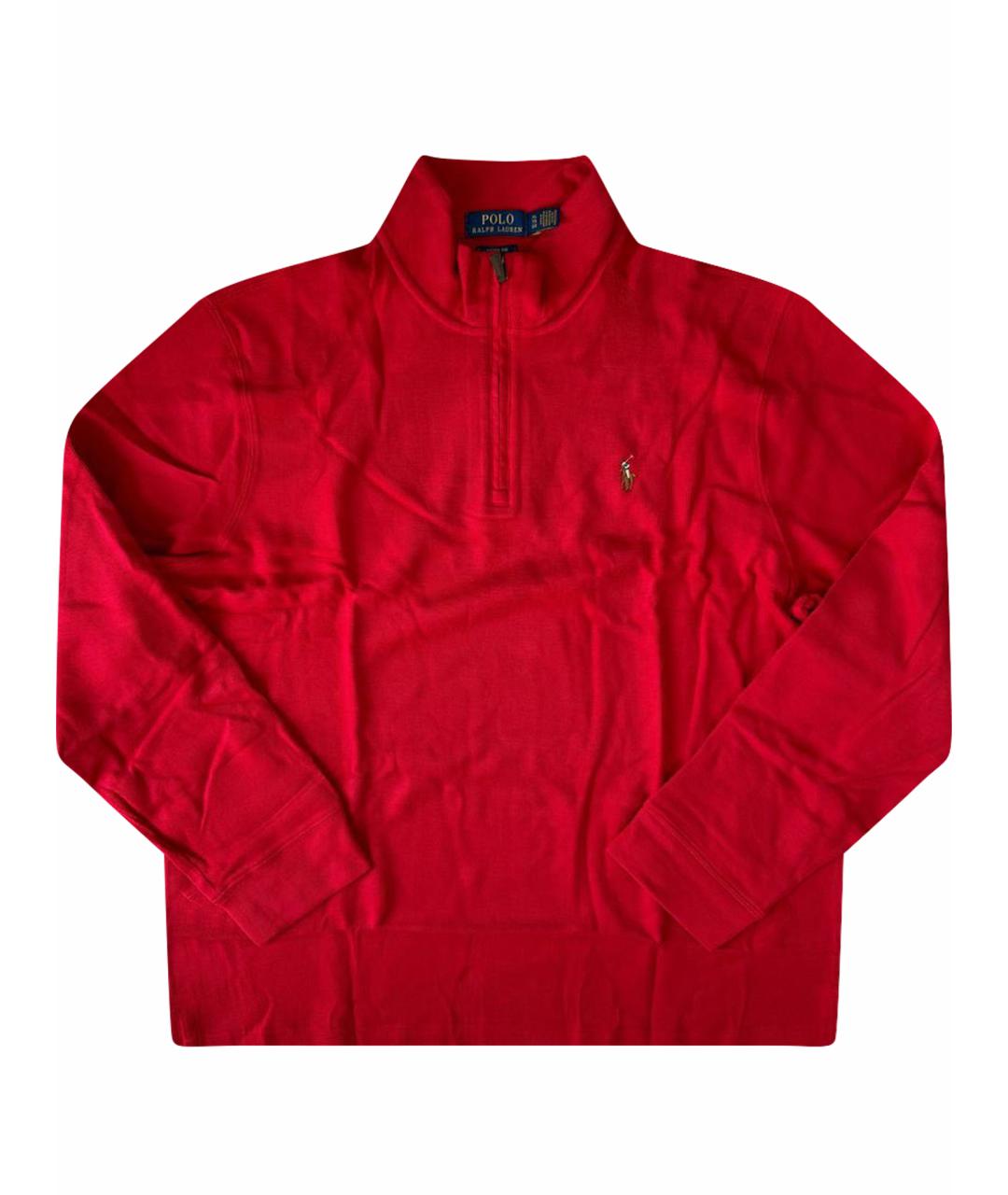 POLO RALPH LAUREN Красный хлопковый кардиган, фото 1