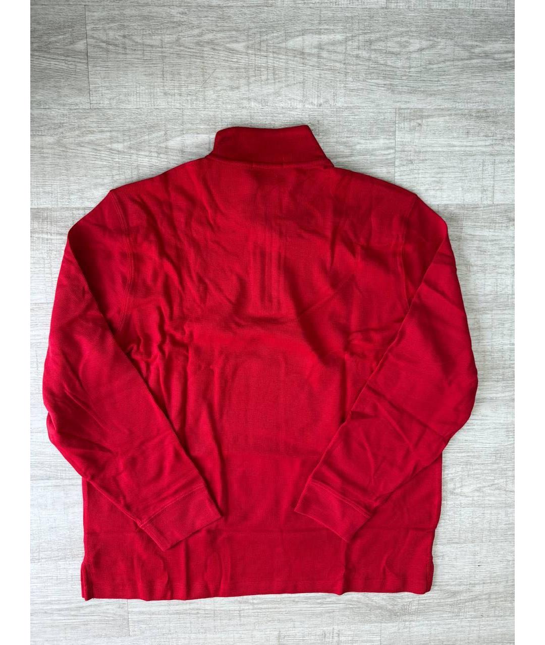 POLO RALPH LAUREN Красный хлопковый кардиган, фото 5