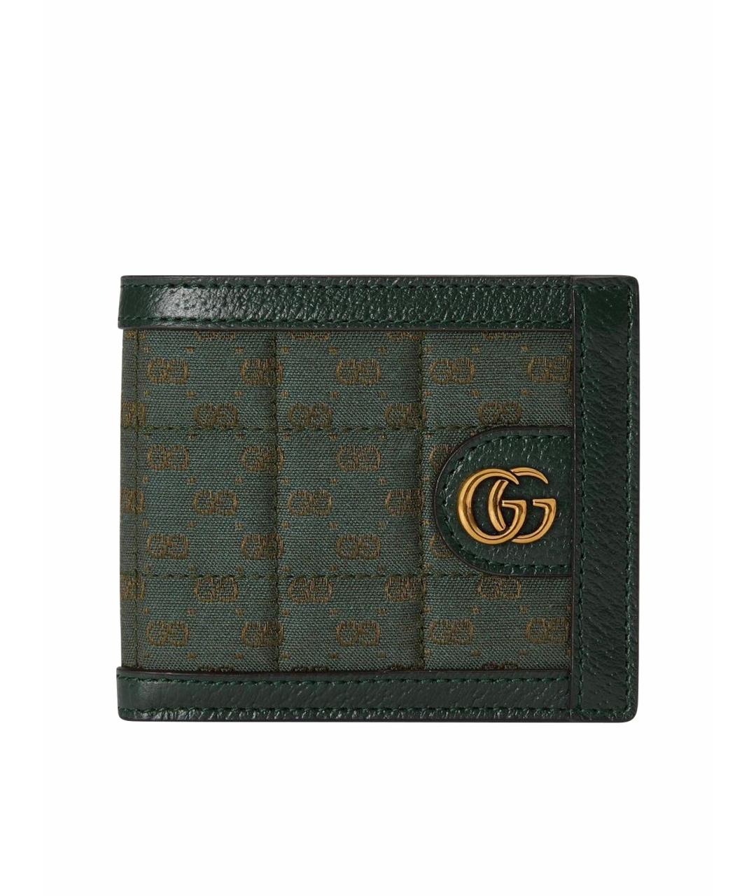 GUCCI Зеленый кошелек, фото 1