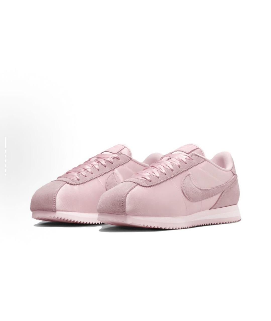NIKE Розовые замшевые кеды, фото 3