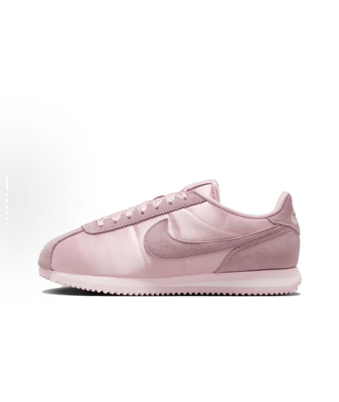 NIKE Розовые замшевые кеды, фото 7