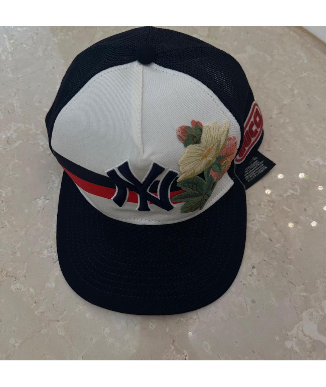 GUCCI Темно-синяя кепка, фото 2