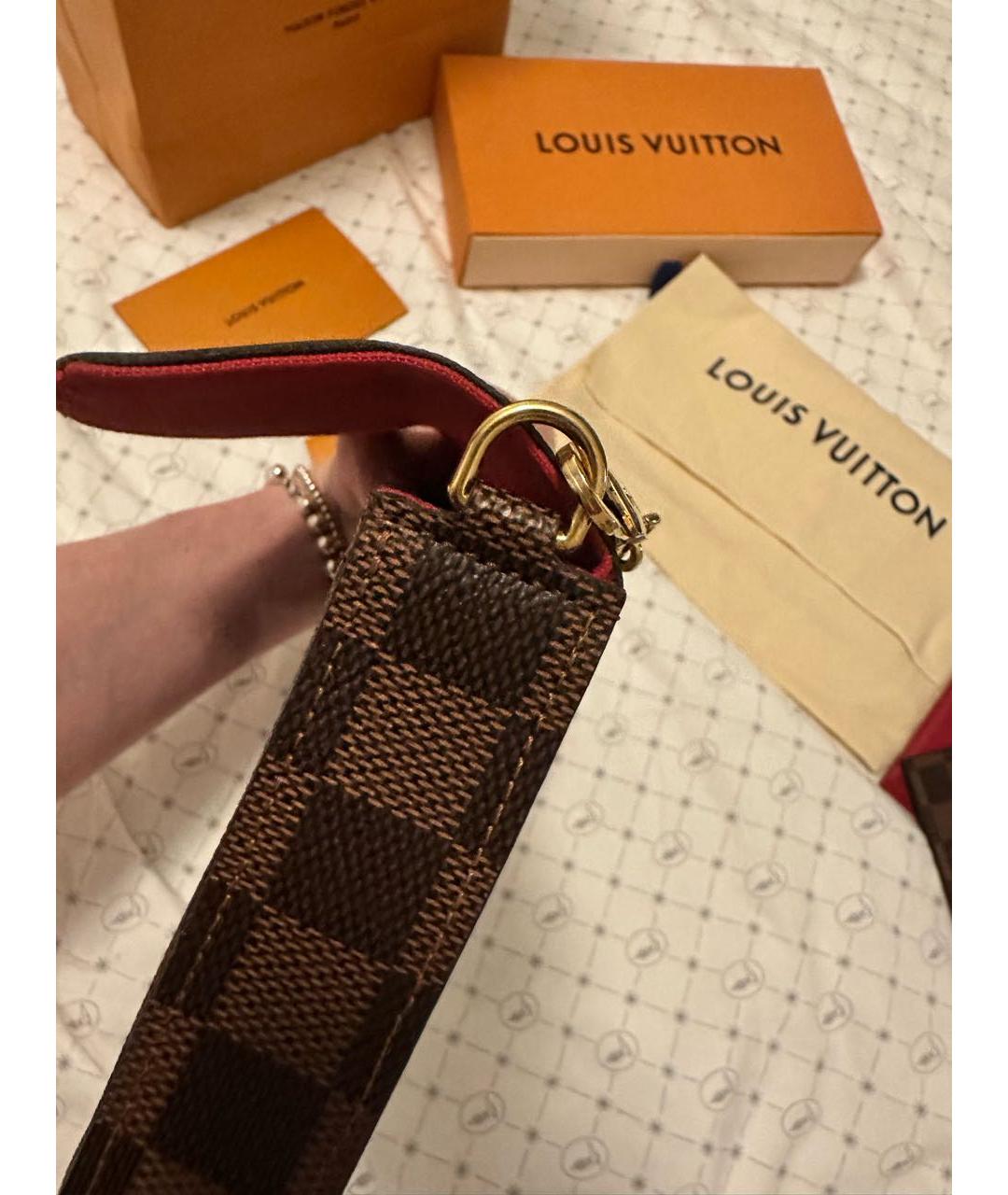 LOUIS VUITTON Кожаная сумка через плечо, фото 8