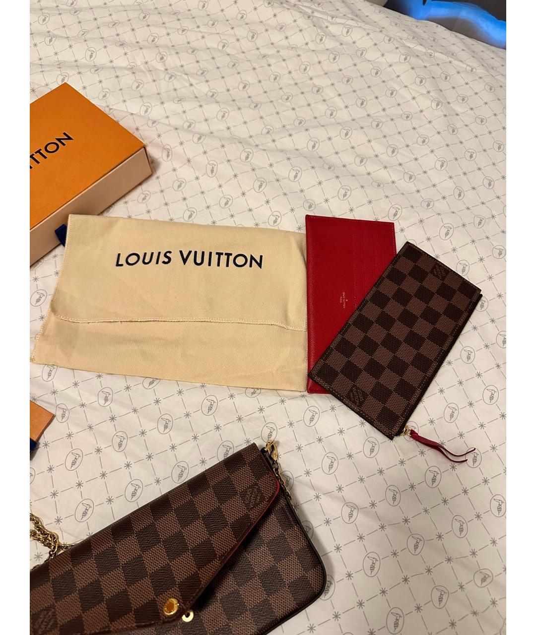 LOUIS VUITTON Кожаная сумка через плечо, фото 4