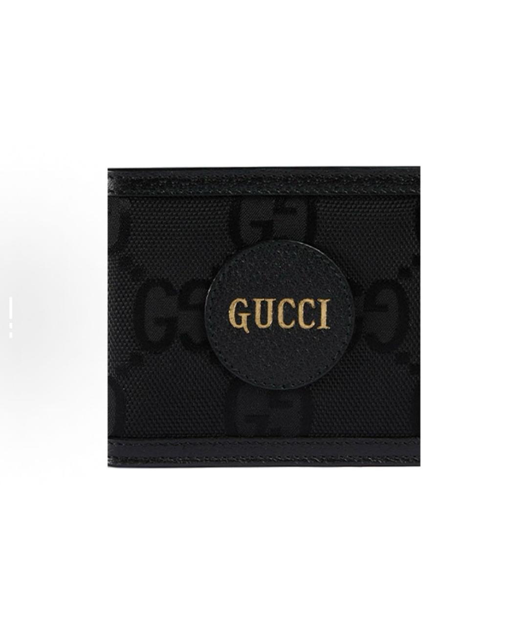 GUCCI Черный кожаный кошелек, фото 6