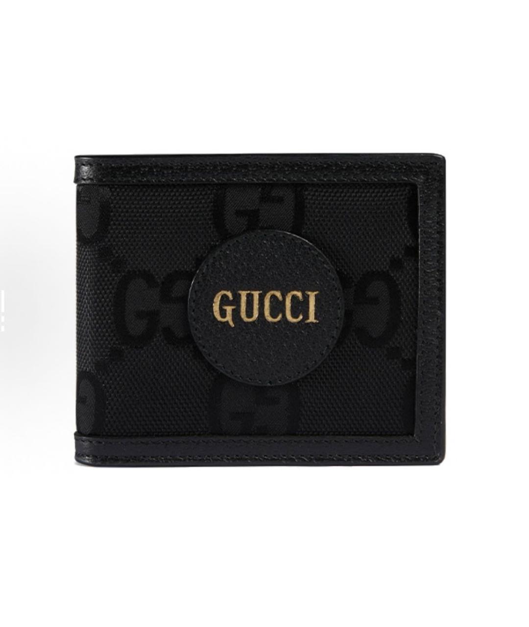 GUCCI Черный кожаный кошелек, фото 7