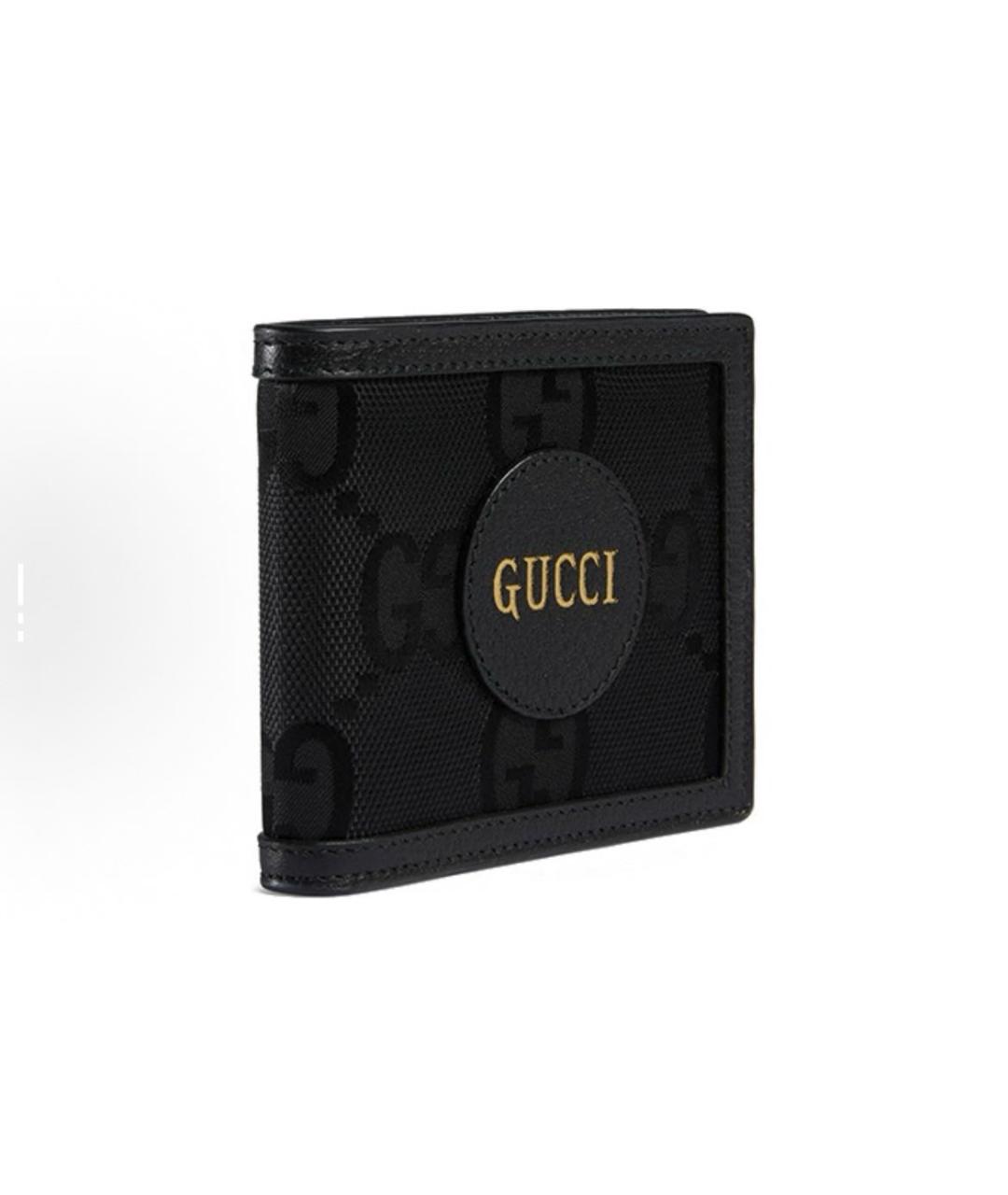 GUCCI Черный кожаный кошелек, фото 2