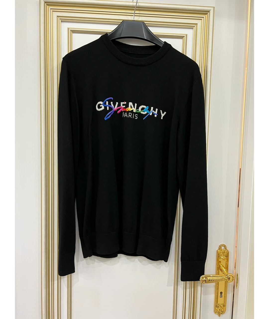 GIVENCHY Черный кашемировый джемпер / свитер, фото 3