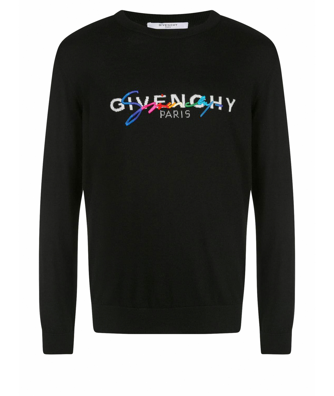 GIVENCHY Черный кашемировый джемпер / свитер, фото 1