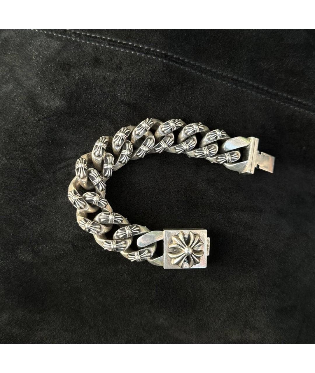 CHROME HEARTS Серебрянный серебряный браслет, фото 3