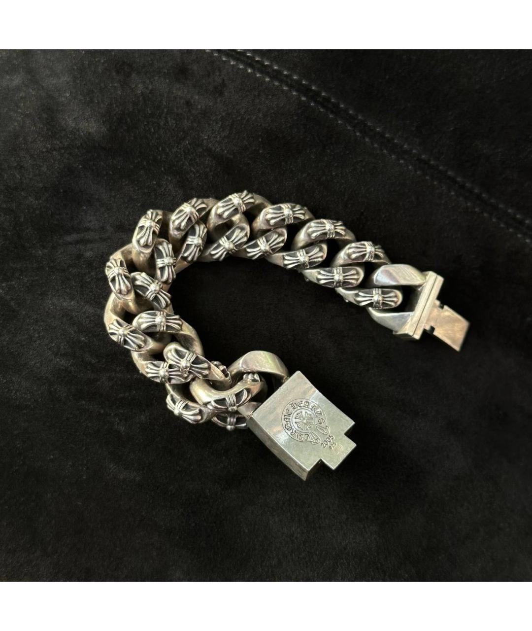 CHROME HEARTS Серебрянный серебряный браслет, фото 2