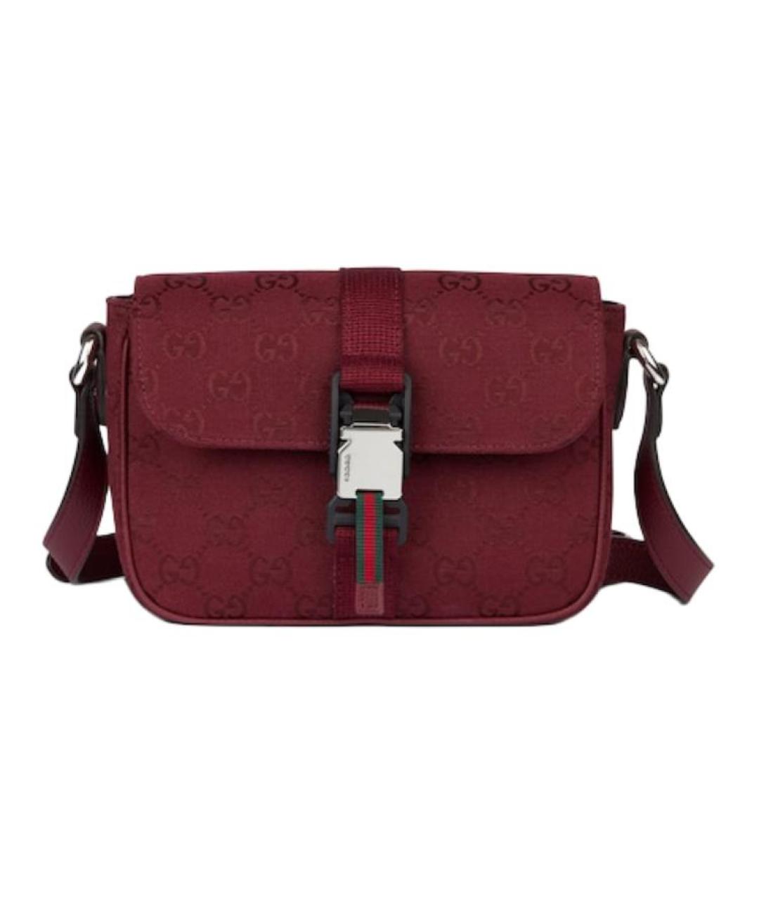 GUCCI Бордовая сумка через плечо, фото 1