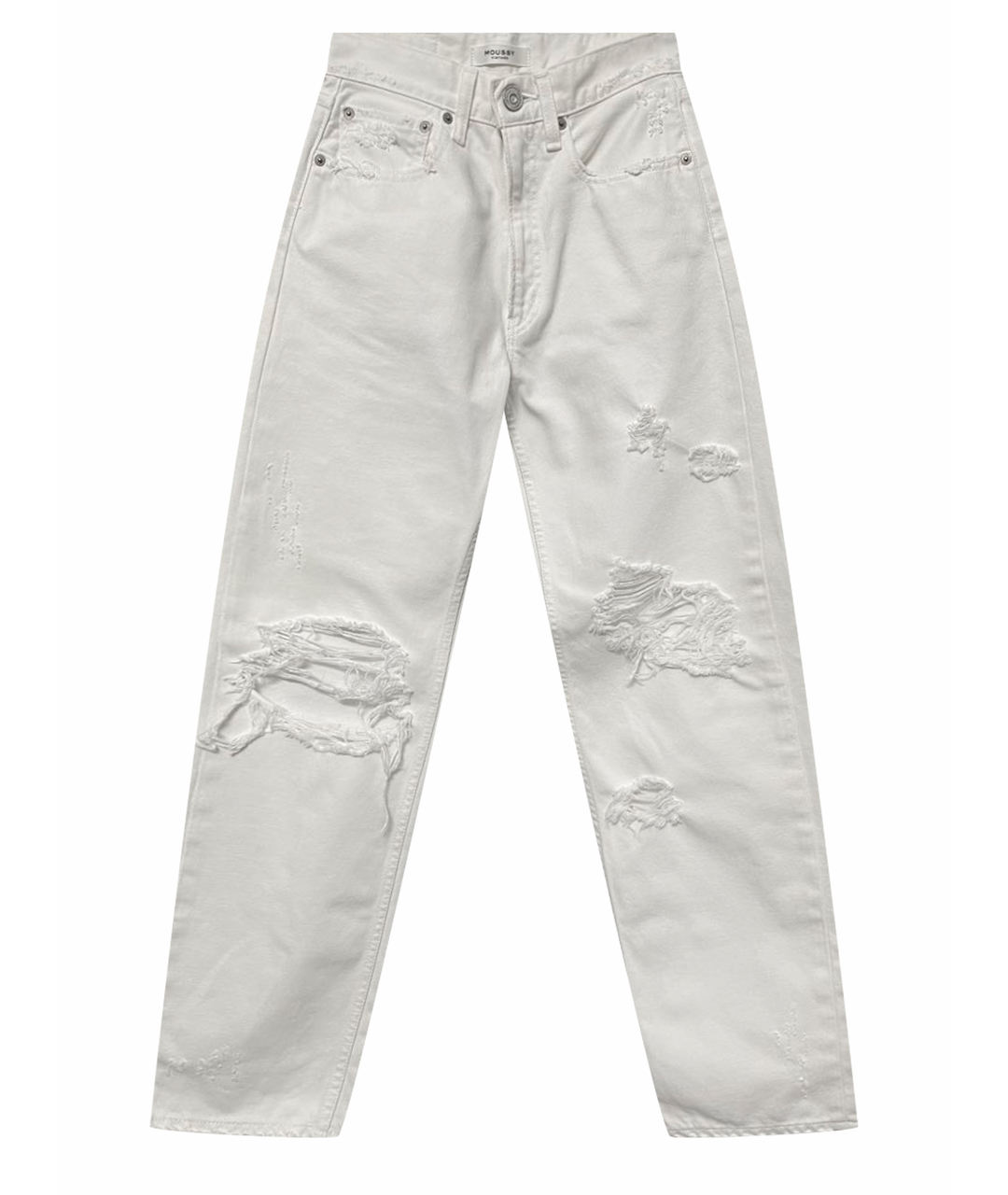 MOUSSY VINTAGE Белые прямые джинсы, фото 1