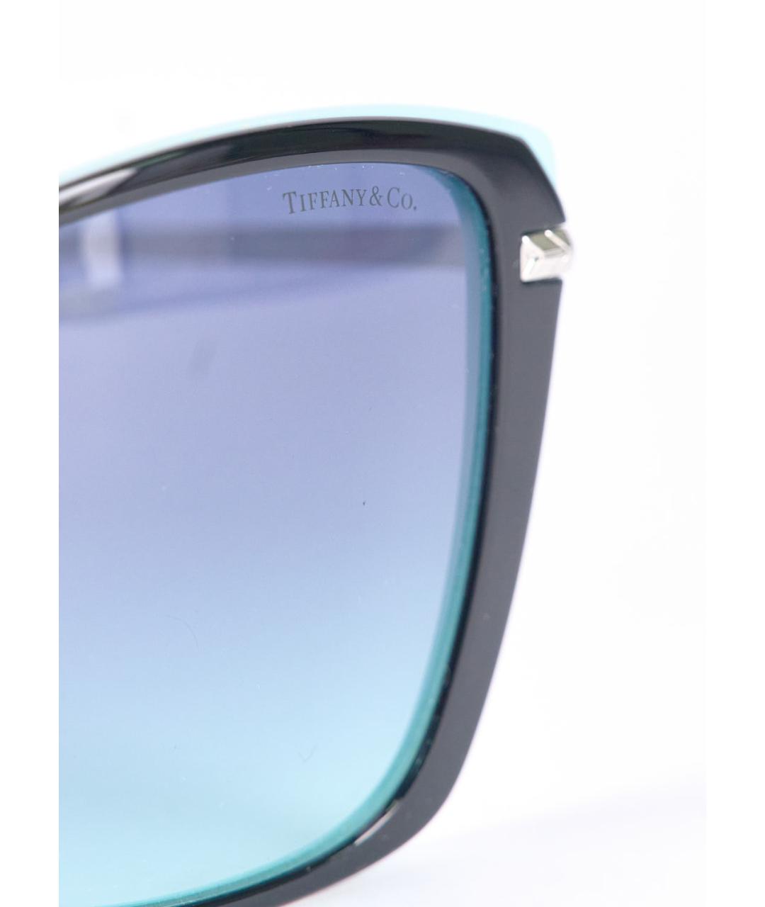 TIFFANY&CO Черные пластиковые солнцезащитные очки, фото 5